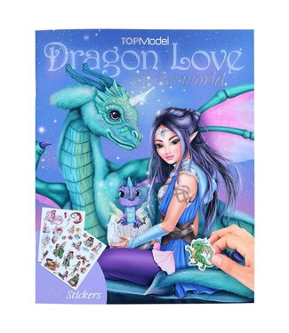 Depesche Stickerboek Dragon Love