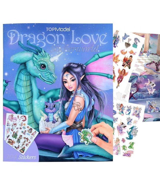 Depesche Stickerboek Dragon Love