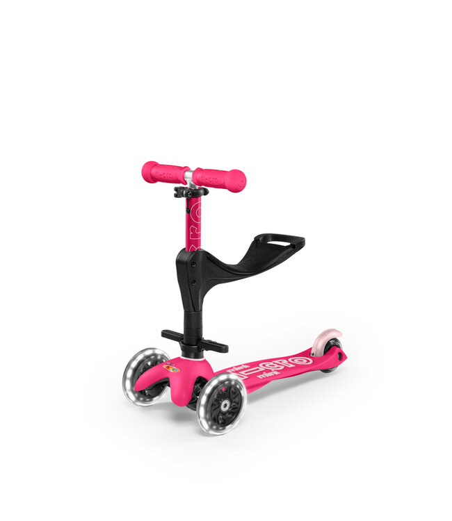 Micro-Step 3 in 1 Push LED Roze