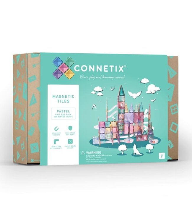 Connetix 106-delig Pastel Ball Run Pack