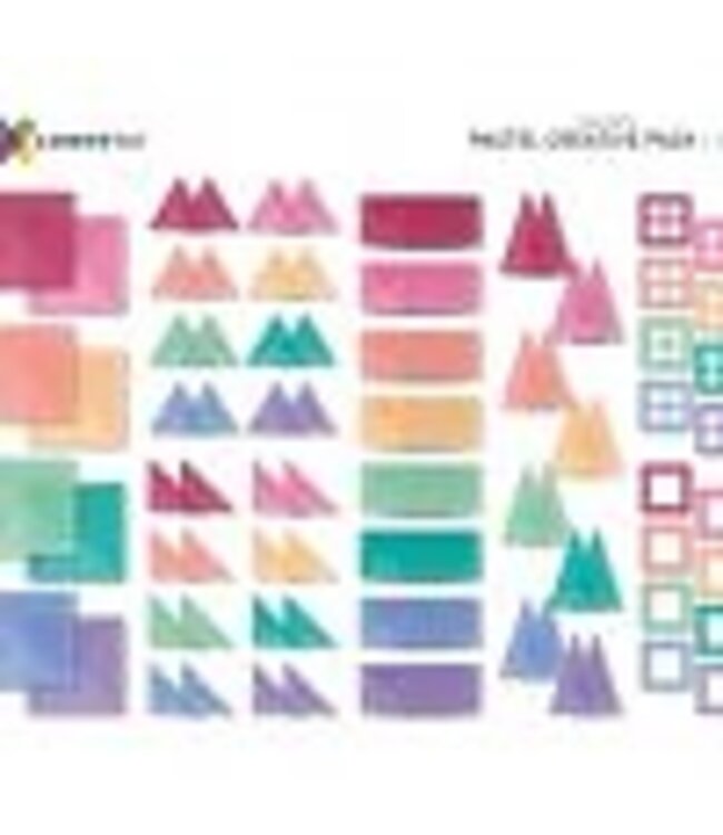 Connetix 120-delig Pastel Creative Pack