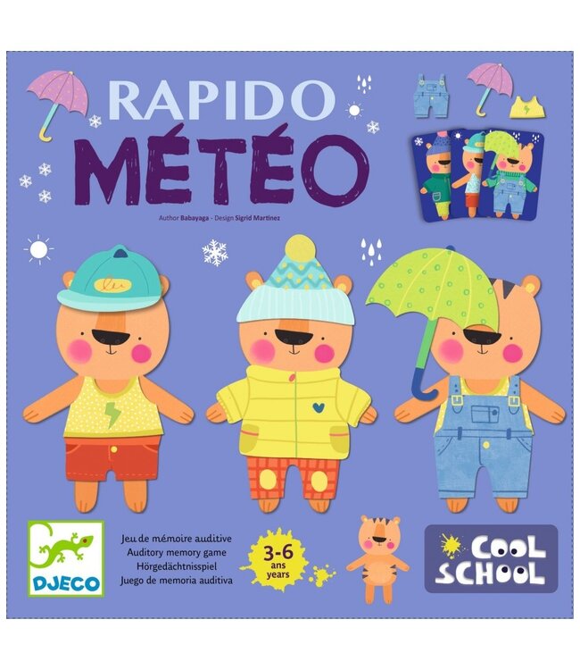 Djeco Rapido Meteo