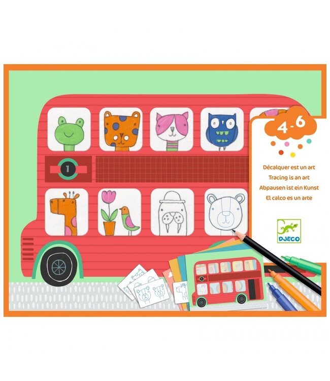 Djeco Tekening Overtrekken
