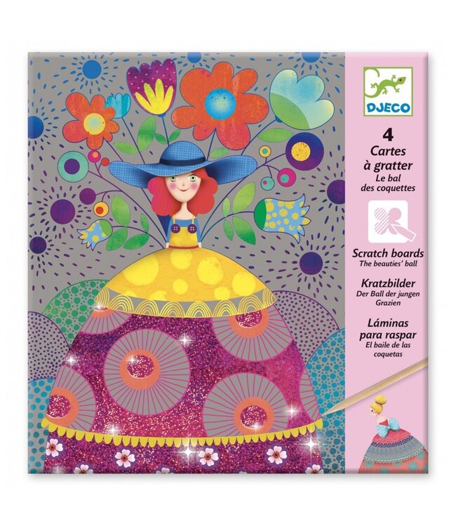 Djeco Scratch Dames