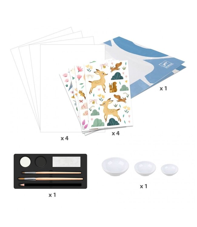 Djeco Collage Japanse Winter