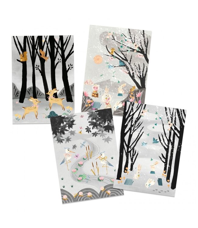 Djeco Collage Japanse Winter