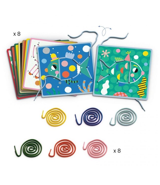 Djeco Dot To Dot Rijgen