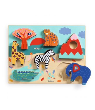 Djeco Puzzel Savana Story-7