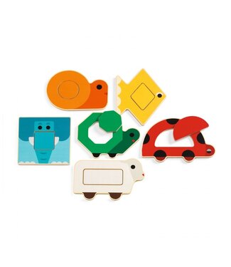 Djeco Puzzel Duo Basic