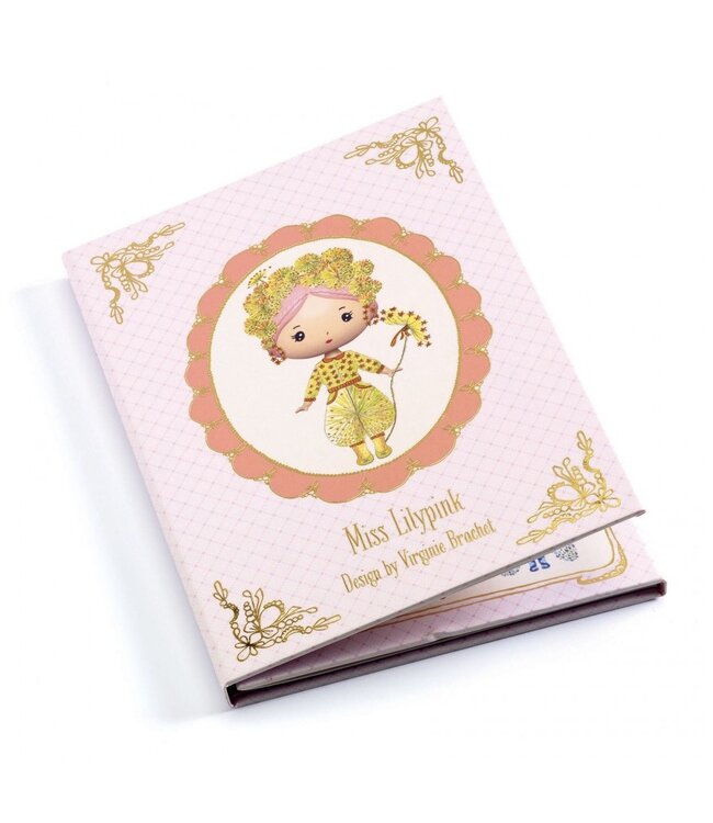 Djeco Tinyly Lilypink Dress-up Stickers