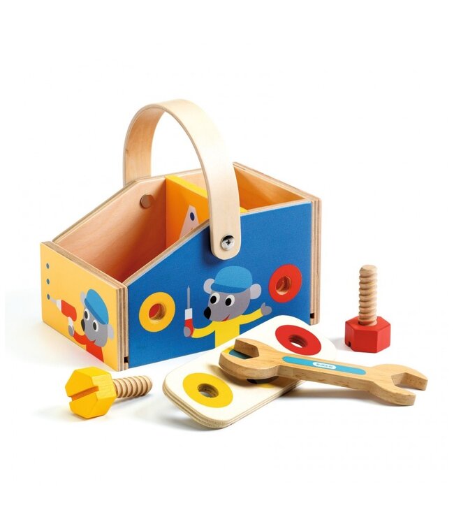 Djeco Mini Brico Gereedschapskist
