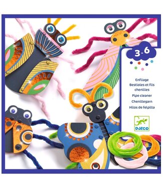 Djeco DIY Pijperager Insecten