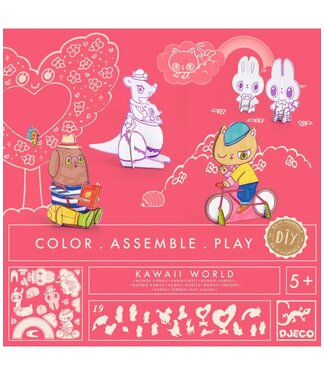 Djeco 3D Color Kawaii