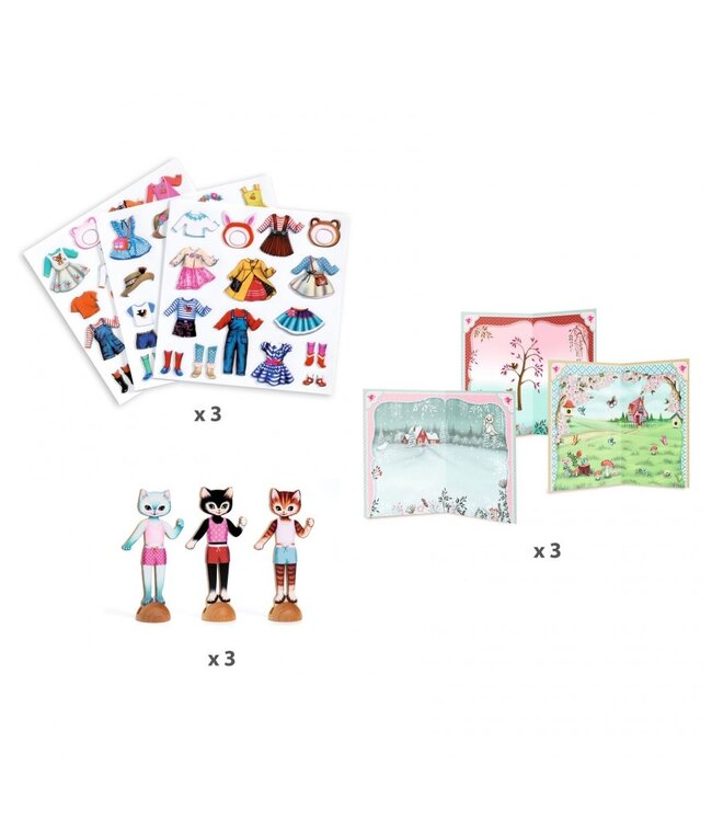 Djeco 3D Collage Little Wardrobe