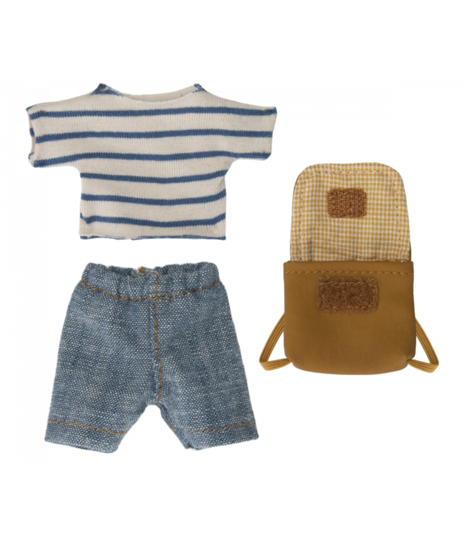 Maileg Broer Tricycle Mouse