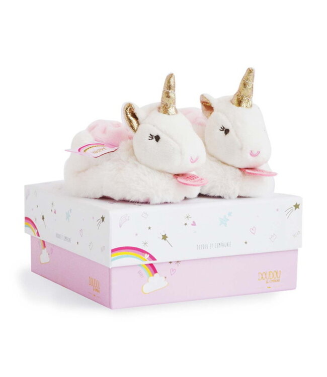 Doudou et Compagnie Slofjes Unicorn