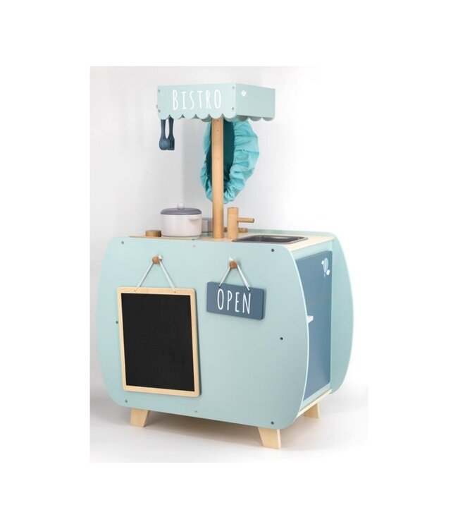 Bistro Kitchen Groen/Blauw