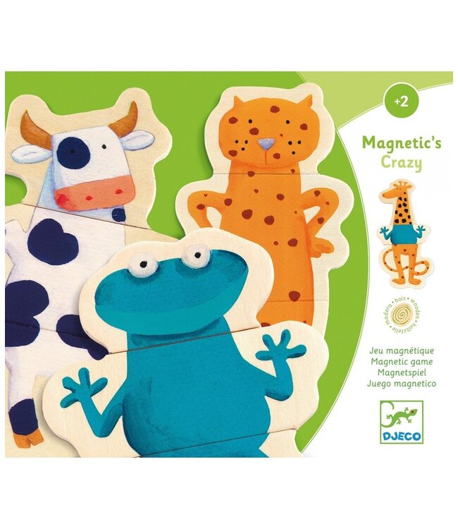 Djeco Magnetic's Crazy Animals