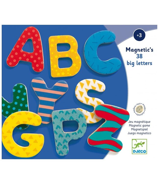 Djeco Magnetic's 38 Letters