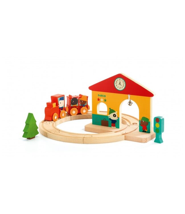 Djeco Houten Treinstation