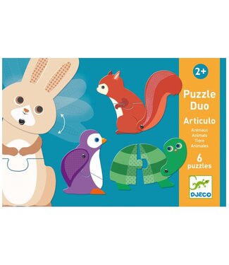 Djeco Puzzel Duo Animals