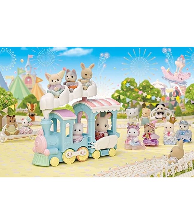 Sylvanian Families Regenboog trein