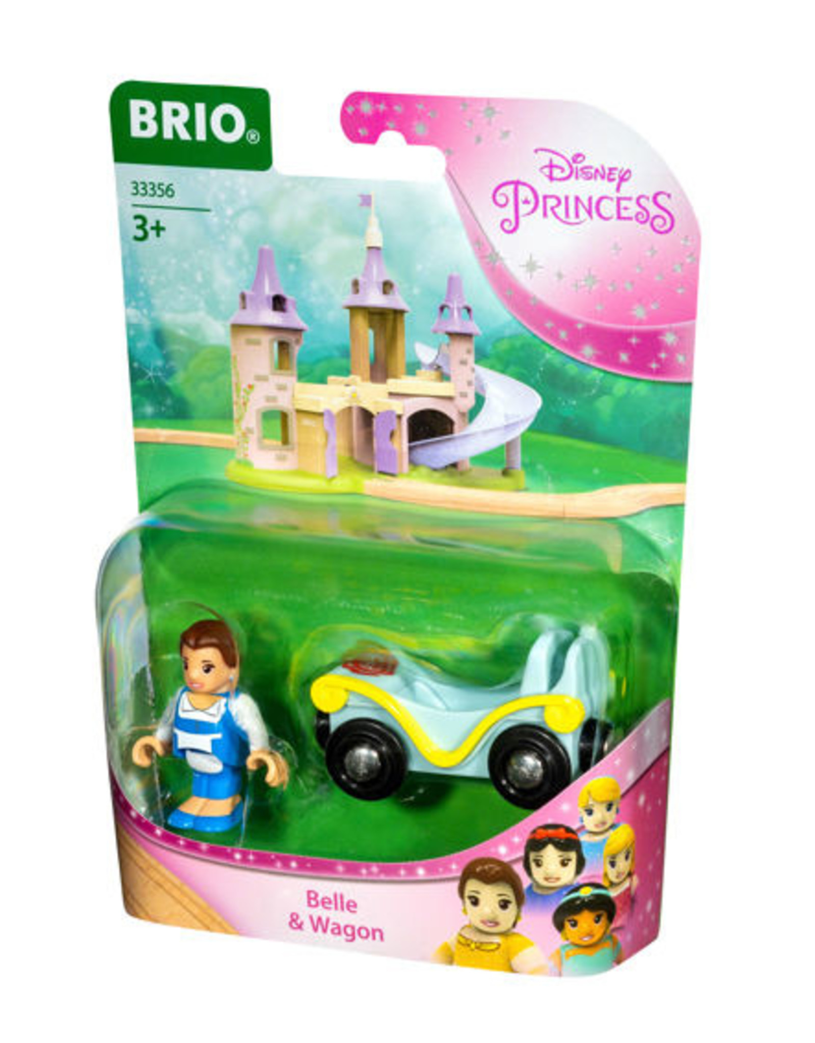 Brio Disney-prinses Belle & wagon