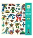 Djeco Stickers Metallic Robots