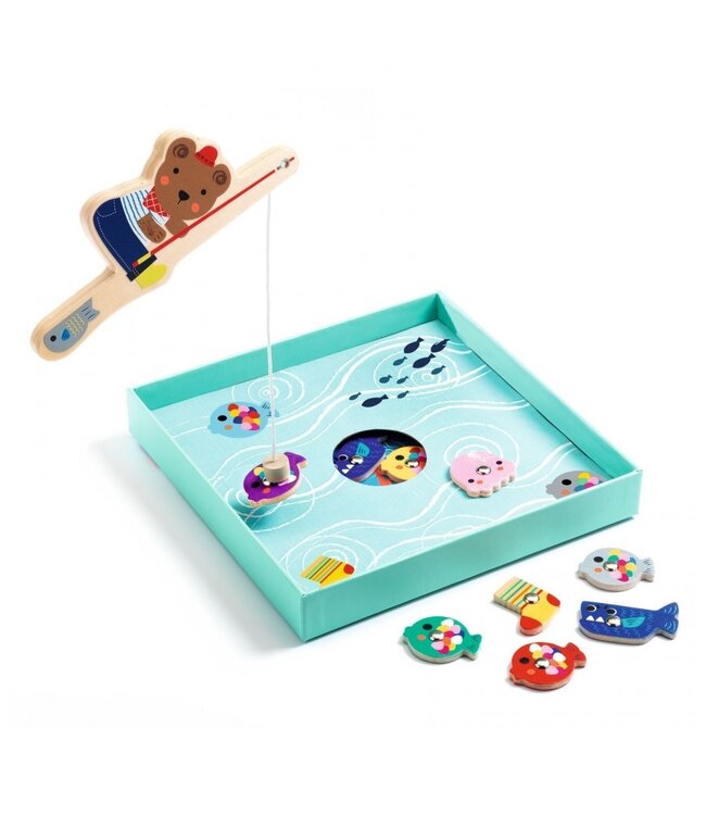 Djeco Magnetic Funny Fishing