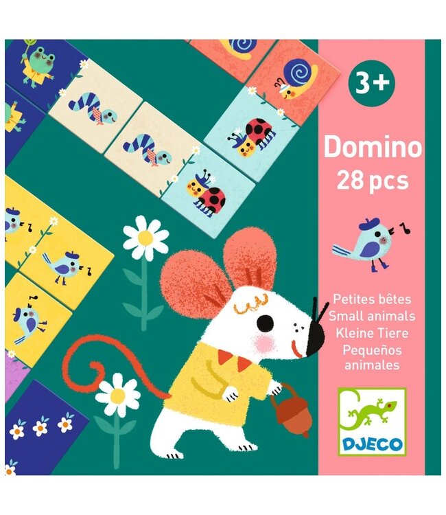 Djeco Spel Domino Small Animals