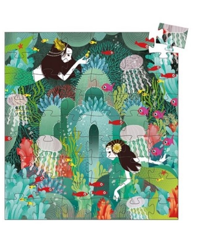 Djeco Puzzel Zeemeermin