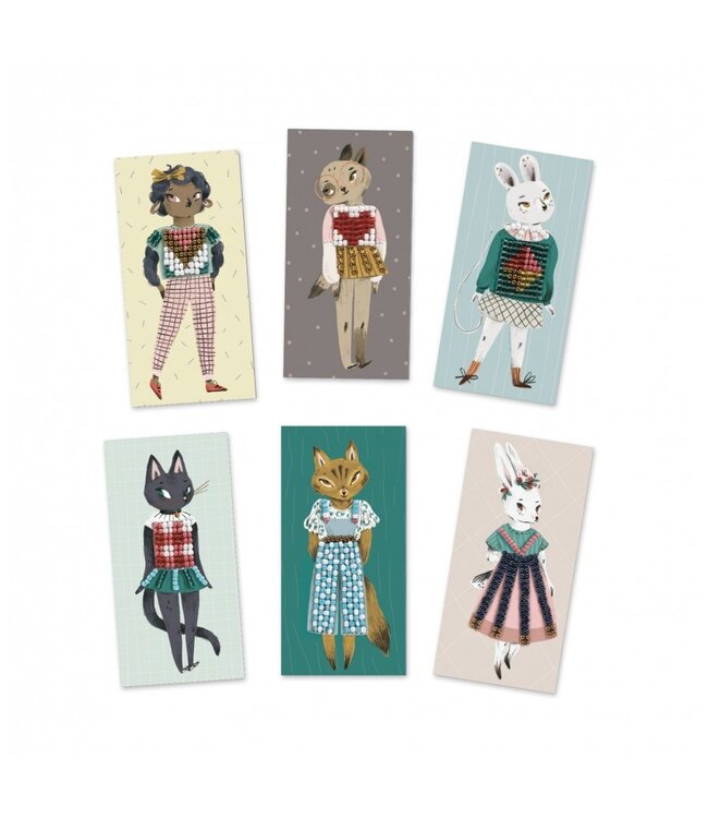 Djeco Borduur Kralen Kitty