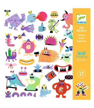 Djeco Stickers Monster
