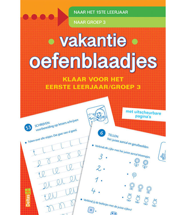 Deltas Vakantie Oefen Blaadjes Groep 3