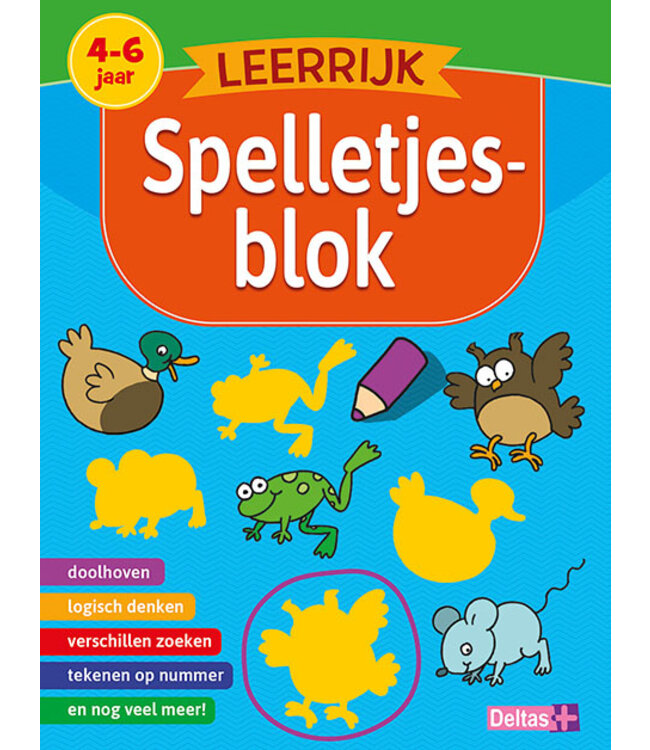 Deltas Spelletjes Blok 4/6 Jaar