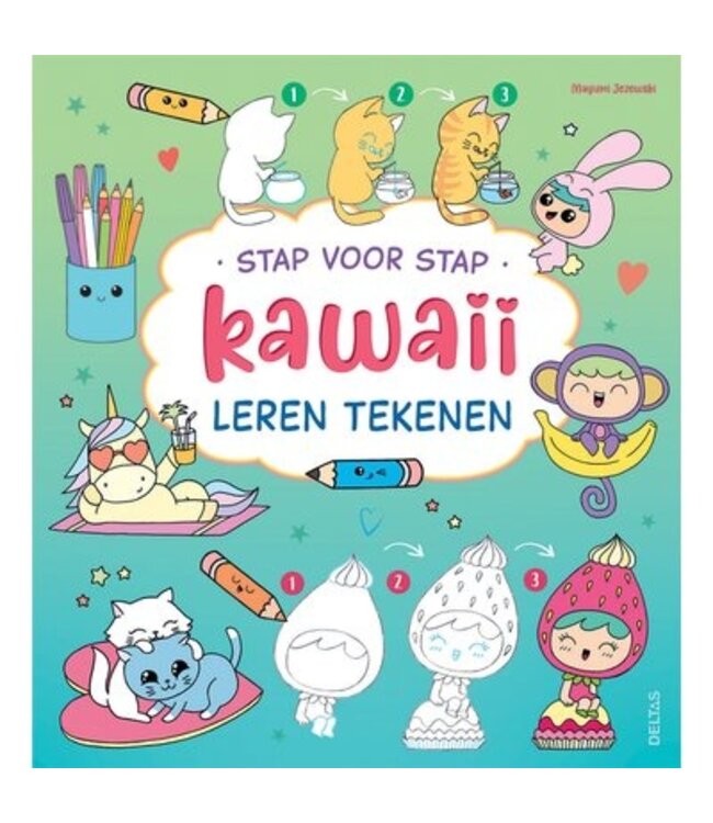 Deltas Stap Voor Stap Kawaii Tekenen