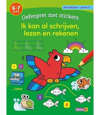 Deltas Oefenpret Sticker 6-7 Jaar