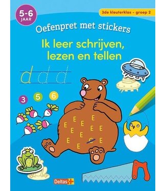 Deltas Oefenpret Sticker 5-6 Jaar