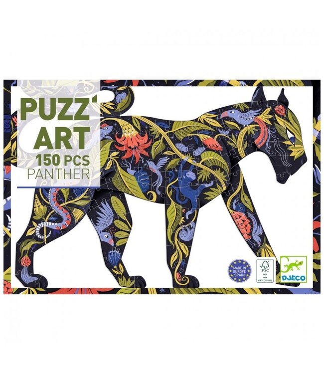 Djeco Puzzel Art 150 Panther