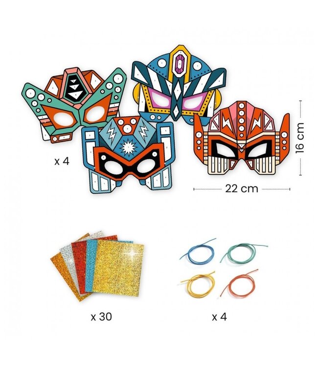Djeco DIY Maskers Robot