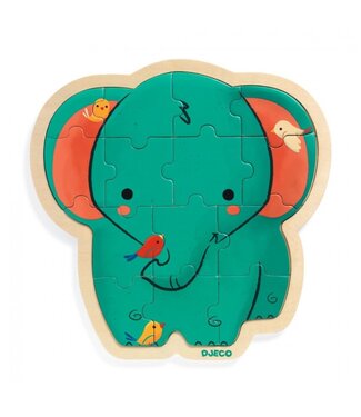 Djeco Puzzel Olifant