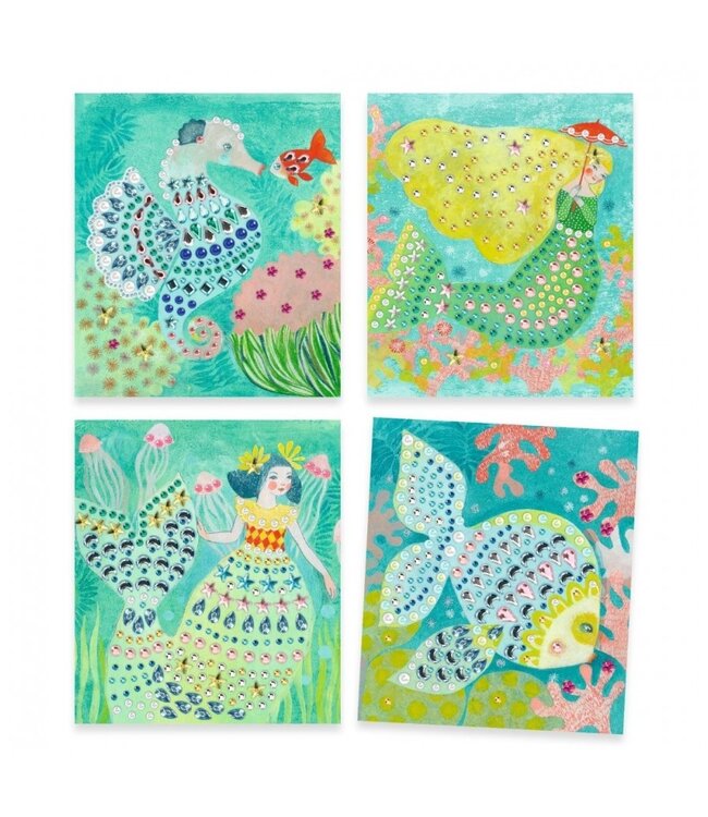 Djeco Mozaiek Artistic Strass Mermaid