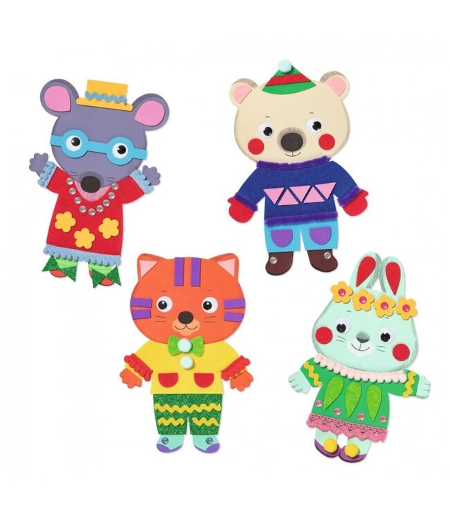 Djeco Knutselset Collage Dieren