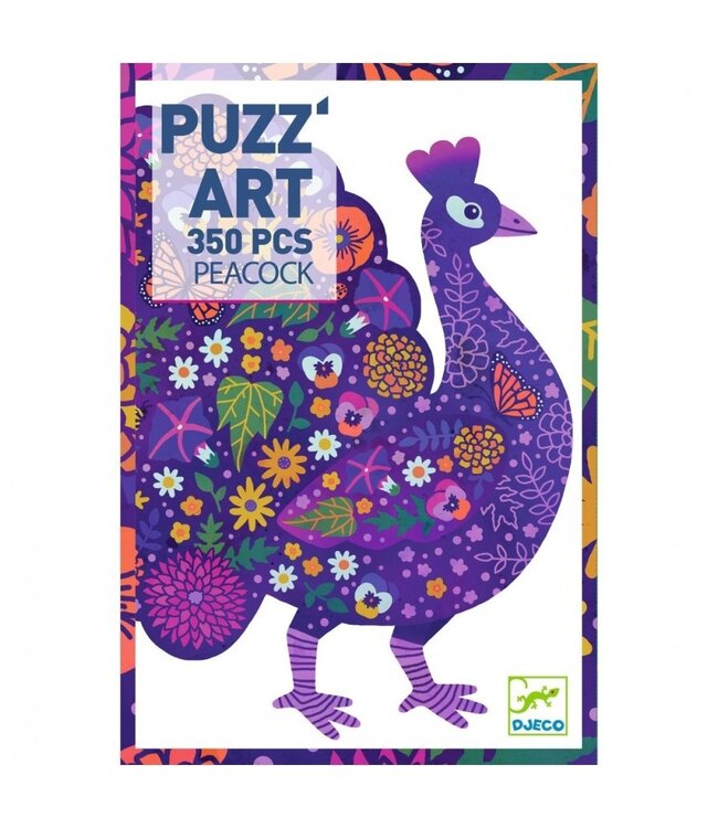 Djeco Puzzel Art Pauw 350