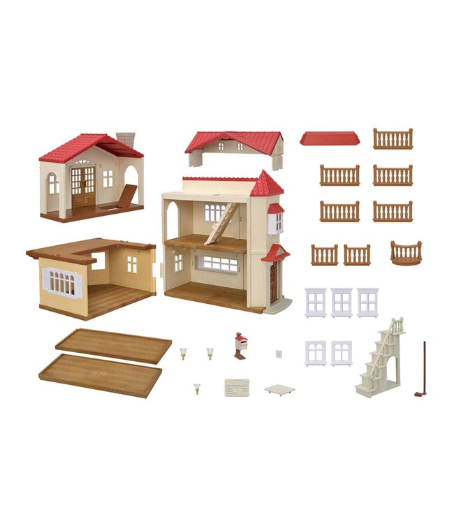 Sylvanian Families Red Roof Country Home