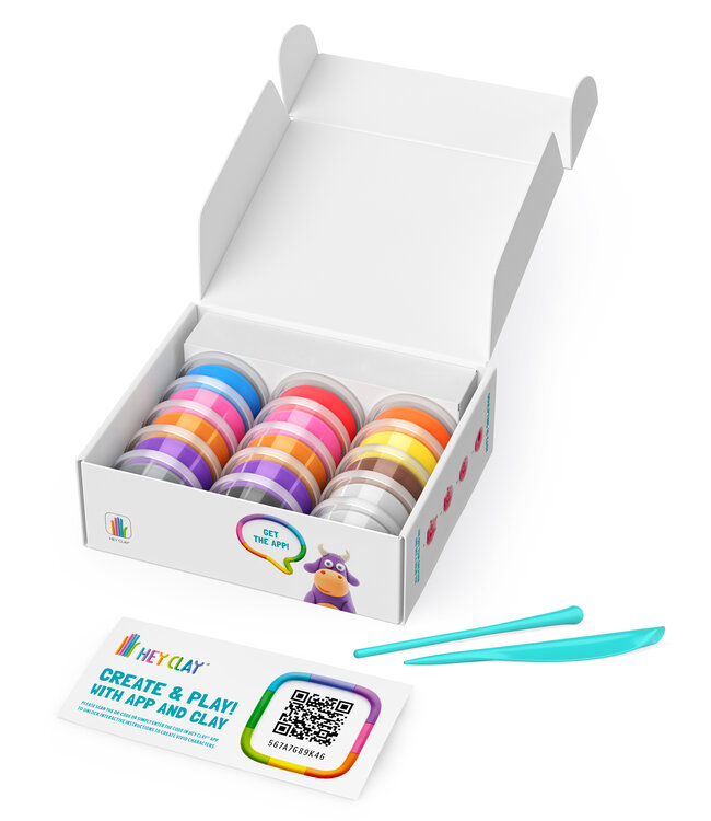 Hey Clay Set 15 Animals