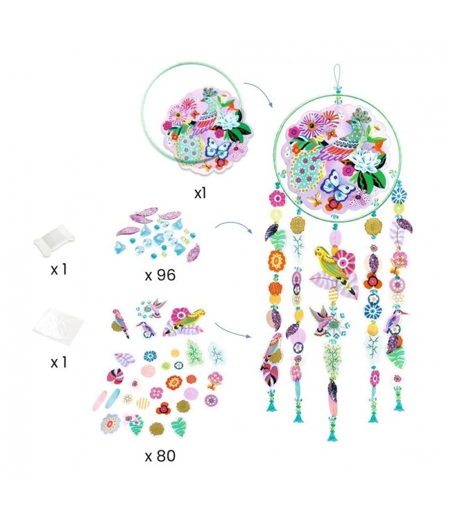 Djeco DIY Dromenvanger Paradijsvogel