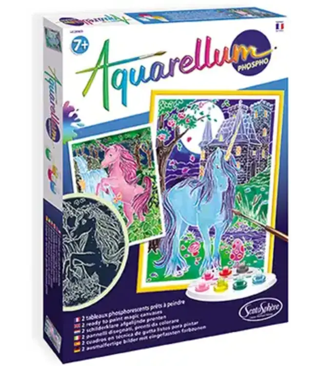 Creative Company Aqua Glow Unicorn
