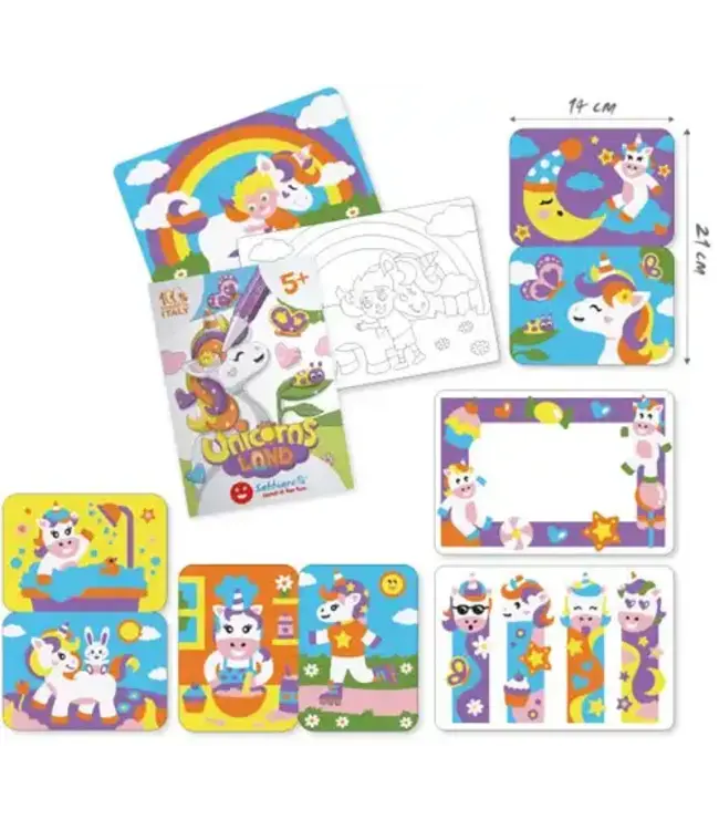 Creative Company Zand Set Unicorns Land