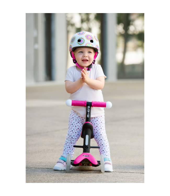 Micro-Step Mini 2 Grow Roze Magic LED